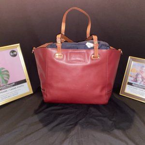 G. H. Bass & Co. Wine/Burgundy Tote